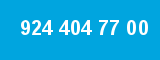 924 404 77 00